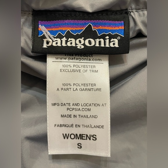 PATAGONIA Full Zip Sleeveless Fuzzy Fleece Women's Hooded Conejo Vest Size Small - Picture 11 of 11